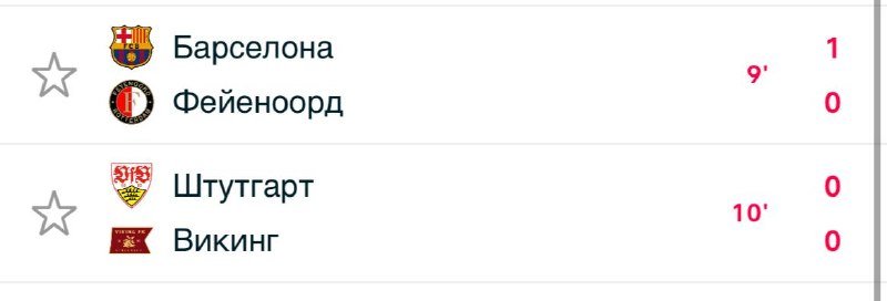 Лига чемпионов: «Барселона» во втором игровом дне сразу открыла счёт